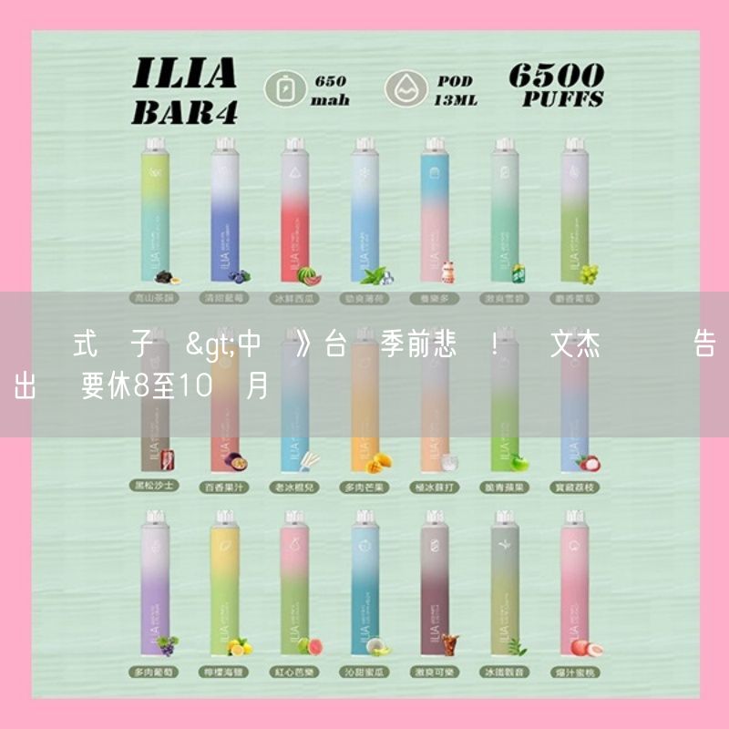 拋棄式電子煙>中職》台鋼季前悲報！陳文杰傷勢報告出爐 要休8至10個月